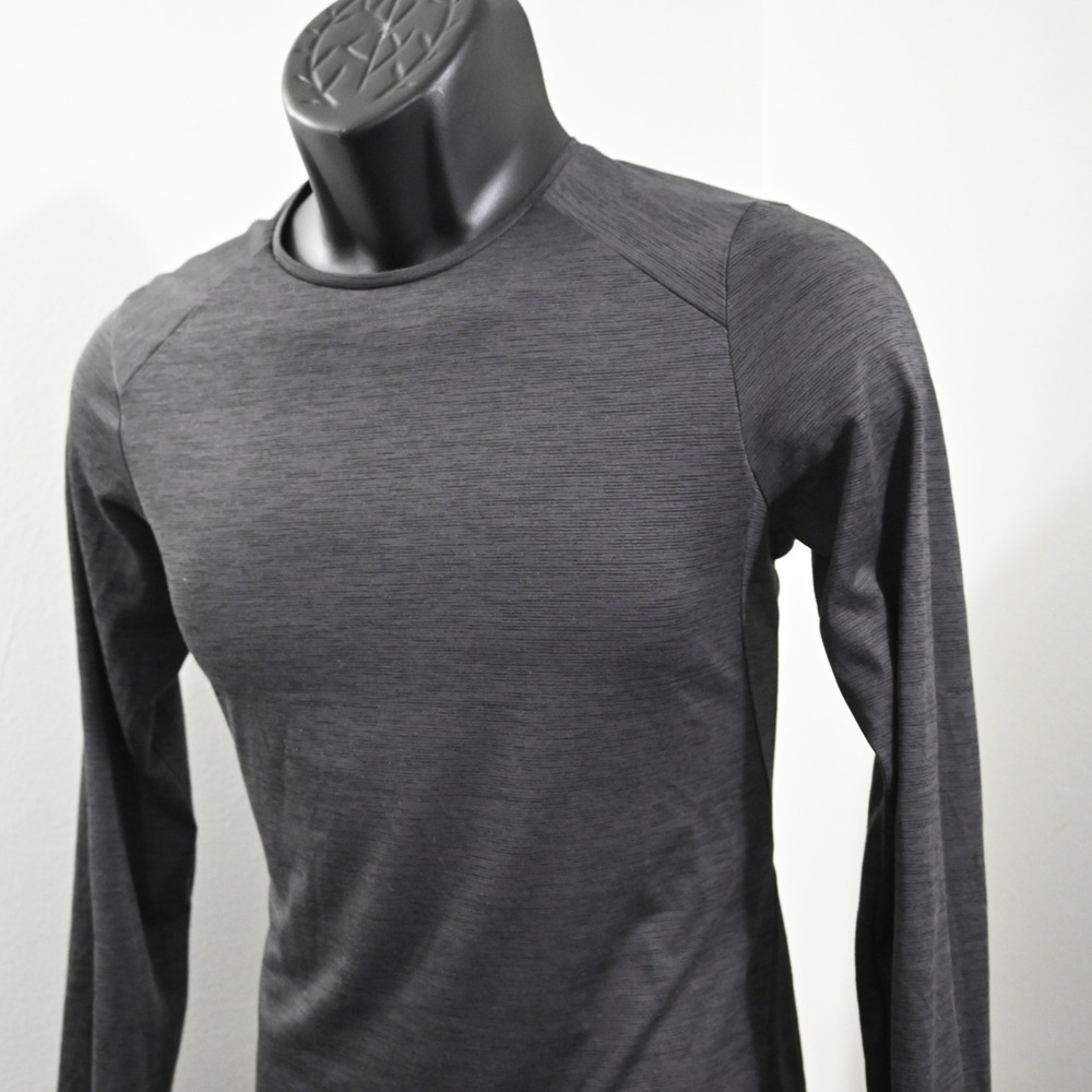 REI Co-op Long‎ Sleeve Shirt Women Medium Gray Activewear Thumbholes Raglan